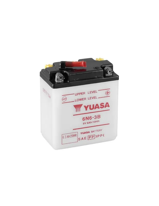Ocasión Especial Batería Moto Yuasa 6N6-3B - 6V - 6Ah