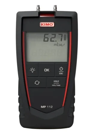 Manómetro Diferencial KIMO, presión de -2000mbar → 2000mbar Artesanal