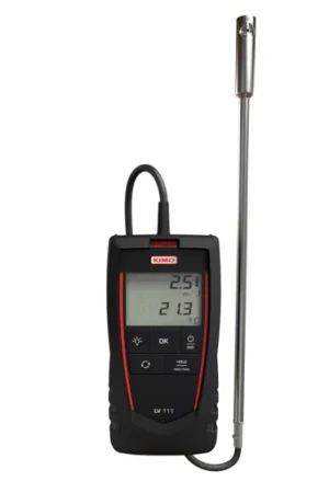 Anemómetro KIMO, medición de Flujo de aire, Velocidad del aire Precio De Fábrica