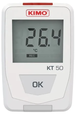 Monitor de temperatura KIMO KT-50, calibrado UKAS, para Temperatura, interfaz USB Venta Final