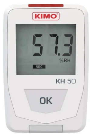 Registrador de datos KIMO KH-50, para Humedad, Temperatura, interfaz USB Alta Calidad
