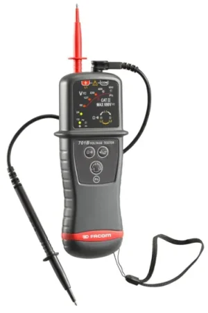 Comprobador de tensión Facom 701BPB, prueba de continuidad, CAT III 600V Pedido Al Por Mayor