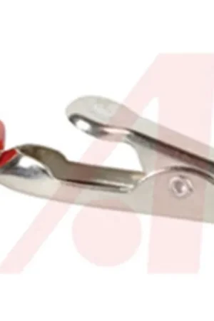 Promoción Exclusiva Pinzas de cocodrilo, Acero Chapado en Níquel, 10A, Apertura de mordaza 7.9mm, , aislado