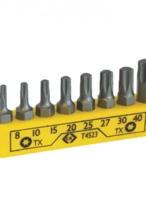 Súper Precio Juego de puntas de atornillar CK de 8 piezas, puntas Torx