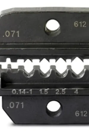 Certificado Cabezal de crimpadora Phoenix Contact 1207954 serie CRIMPFOX-1.6/2.5-ED-2.50 DIE