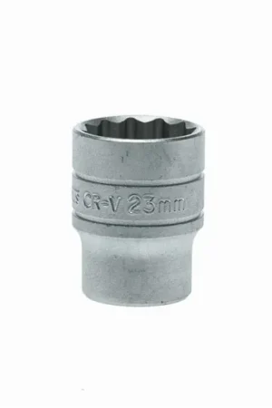 Última Versión Vaso Teng Tools M120523-C de 23mm con Bi-Hexagonal de 12,7 mm