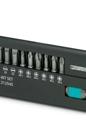 Juego de puntas de atornillar Phoenix Contact de 10 piezas, puntas Phillips Promoción Exclusiva
