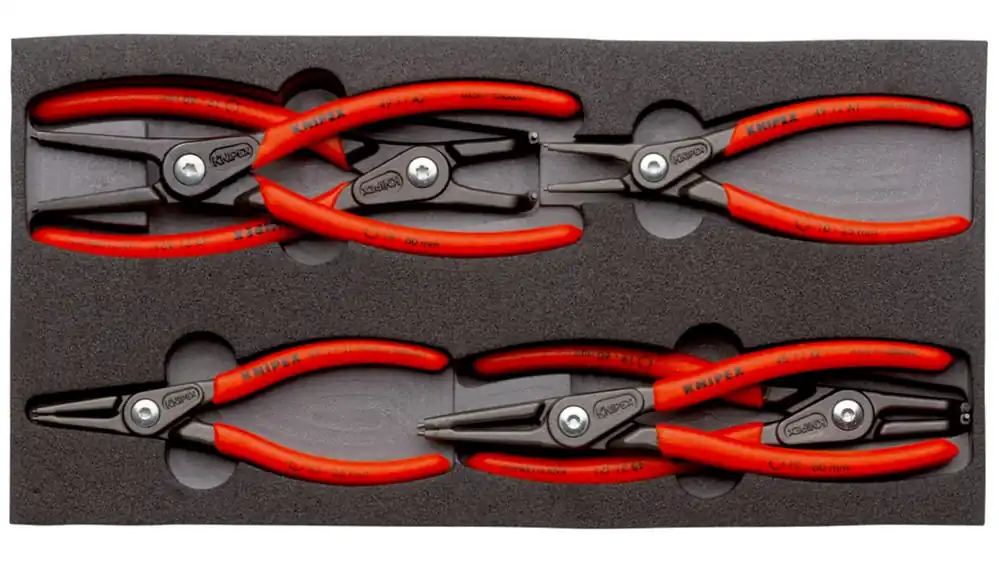 Juego de alicates para arandelas elásticas Knipex, long. total 335 mm Imprescindible (Must-Have)