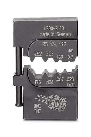Precio Bajo Matriz de crimpado Phoenix Contact 1212088 serie CRIMPFOX-M, para Coaxial, para cable de 6.48mm², tipo coaxial