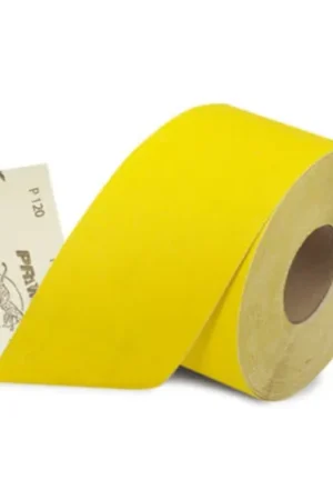 Rodillo abrasivo PREMINES de Óxido de Aluminio de P100, de 25m x 120mm Novedad