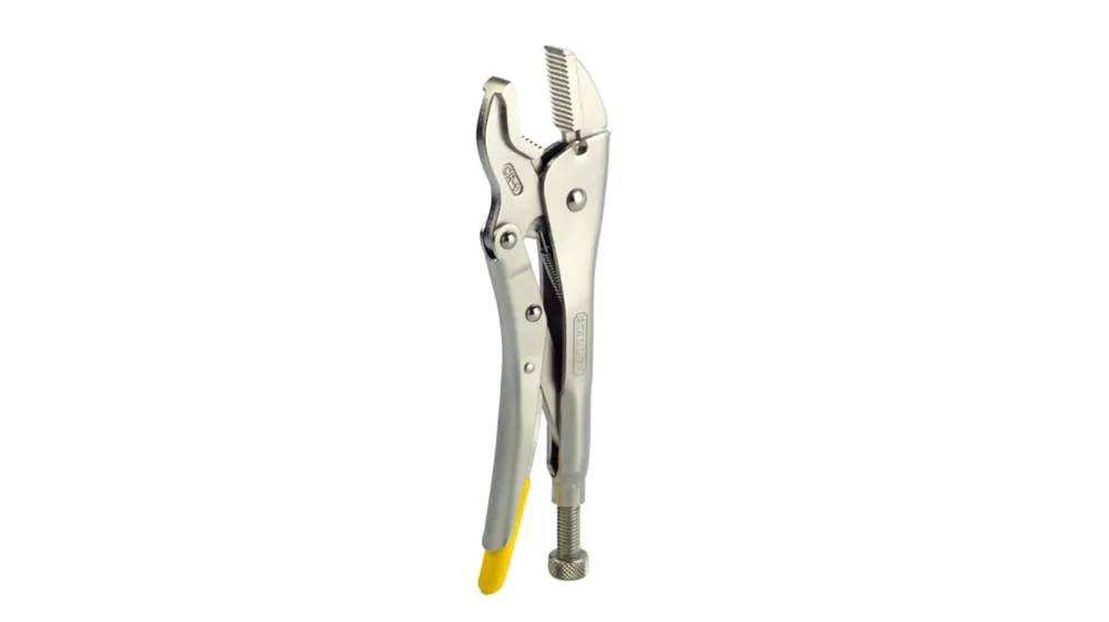 Mordaza de punta larga Ángulo recto Stanley, mordaza de 9plg, long. total 225 mm Gran Oferta