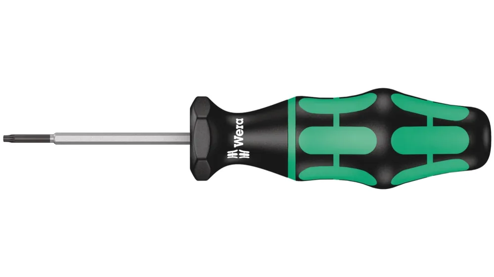 Garantía Incluida Destornillador dinamométrico Wera de 0.6Nm, tamaño T6, Par fijo