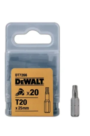 Punta de atornillar DeWALT de 20 piezas, puntas Torx Tendencia