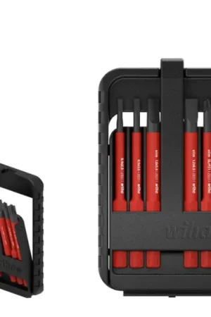 Oferta Juego de puntas de atornillar Wiha de 6 piezas, puntas Plus Minus, Pozidriv, Ranurado
